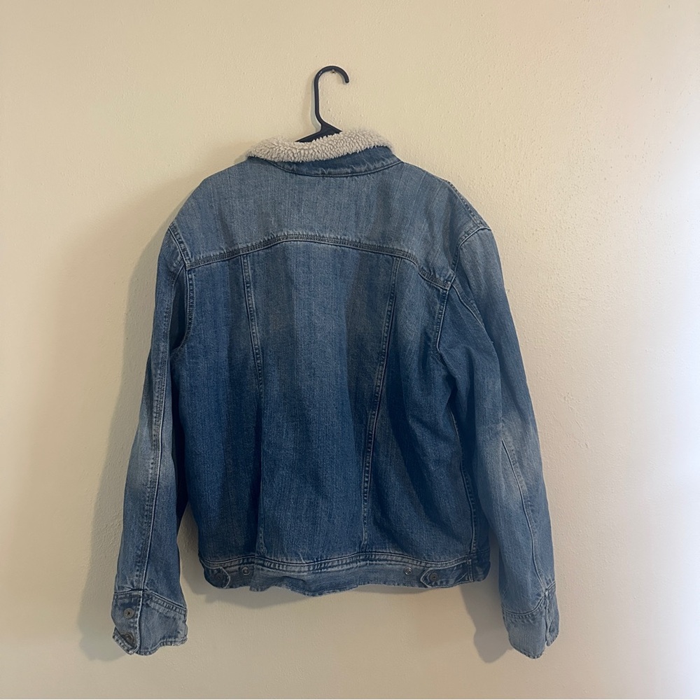 Old Navy Vintage Lined Denim Jacket - Picture 4 of 5